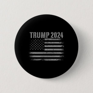2024 verärgerte amerikanische Flagge USA Patriotic Button