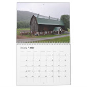 2024 Vermont Barns - Kalender (Jan 2026)