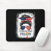 2024: Verurteilte Felon&#; Mousepad (Mit Mouse)
