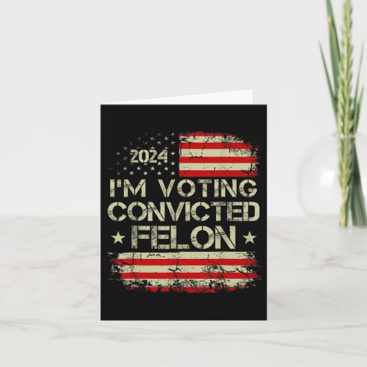 2024 Verurteilter Felon10 Karte (Vorderseite)