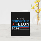 2024 Verurteilter Felon19 Karte (Gelbe Blume)
