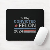 2024 Verurteilter Felon21 Mousepad (Mit Mouse)