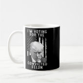 2024 Verurteilter Felon27 Kaffeetasse (Links)