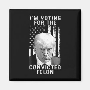 2024 Verurteilter Felon27 Magnet