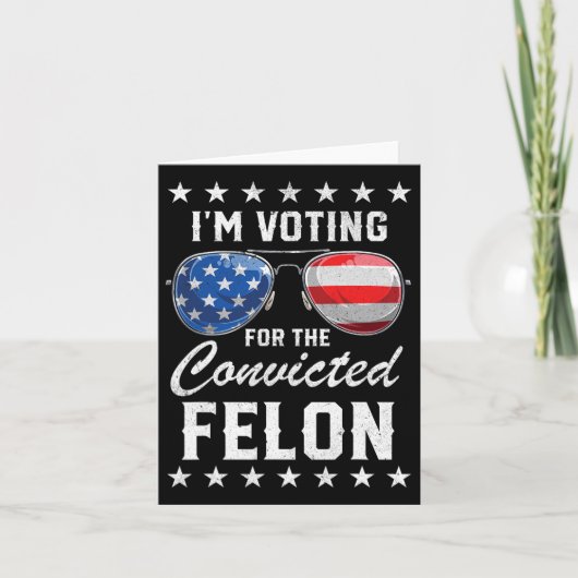 2024 Verurteilter Felon2 Karte (Vorderseite)