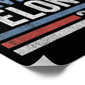 2024 Verurteilter Felon30 Poster (Ecke)