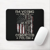 2024 Verurteilter Felon31 Mousepad (Mit Mouse)