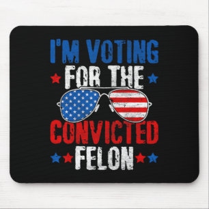 2024 Verurteilter Felon33 Mousepad