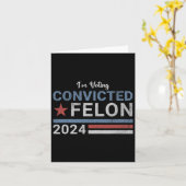2024 Verurteilter Felon6 Karte (Gelbe Blume)