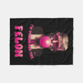 2024 Verurteilter Felon8 Fleecedecke (Vorderseite (Horizontal))