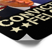 2024 Verurteilter Felon Poster (Ecke)