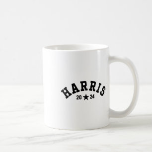 2024 Vintage Kurven Baseball-Schrift Kamala Harris Kaffeetasse
