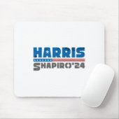 2024 Vintager US-Flaggenstaat 80er Kamala Harris Mousepad (Mit Mouse)