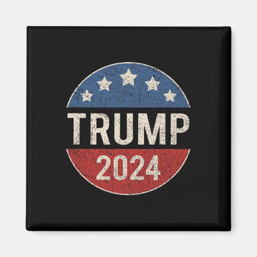 2024 Wahlkampfschalter für Retro-Kampagne wählt Pr Magnet (Vorne)