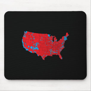 2024 Wahlplan Red Trump Vance Besiegung Blue Kam Mousepad