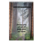 2024 - Wald der vier Jahreszeiten Kalender (Titelbild)