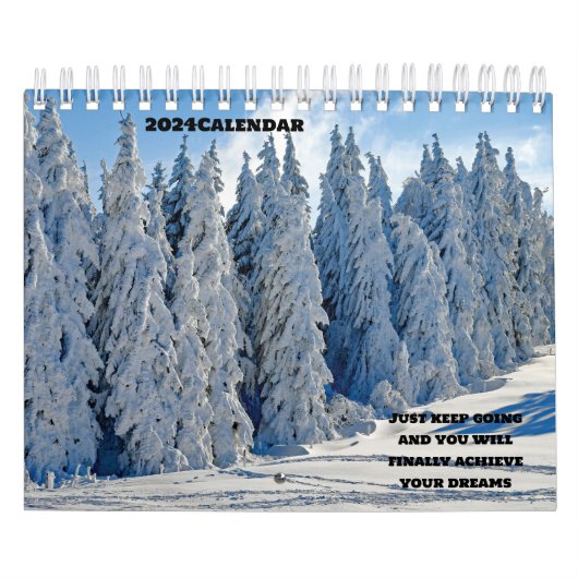 2024 - Wald der vier Jahreszeiten Kalender (Titelbild)