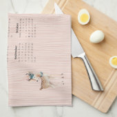 2024 Waldland-Hirschbaum Geschirrtuch (Viertel Falte)