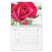 2024 Wall Calendar Blume in Makrofotografie Kalender (Feb 2026)
