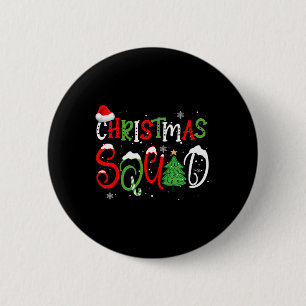 2024 Weihnachtsviertel Weihnachtsbaum Familie Matc Button