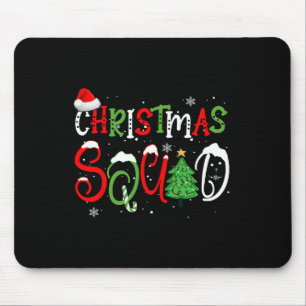 2024 Weihnachtsviertel Weihnachtsbaum Familie Matc Mousepad