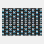 2024 werden Phantastische Söhne an Große Brüder ge Geschenkpapier Set (Vorderseite 2)