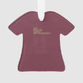 2024 Wintergarten Noblesville Variation Ornament (Rückseite)