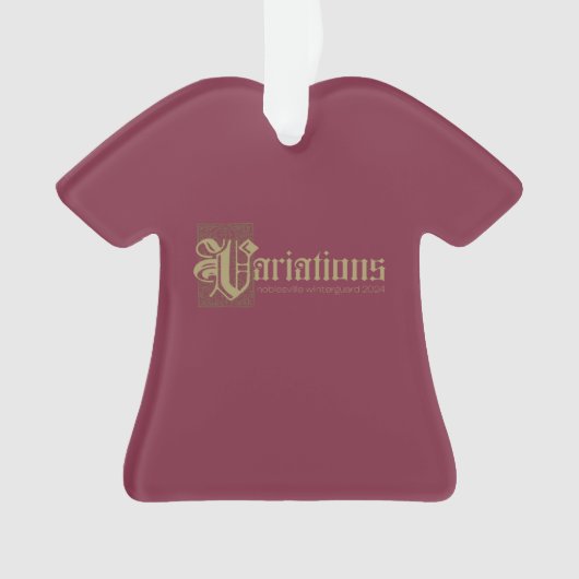 2024 Wintergarten Noblesville Variation Ornament (Vorderseite)