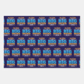 2024 wird ein großer Bruder sein Geschenkpapier Set (Vorderseite)