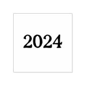 "2024 Zoll Gummistempel (Prägung)