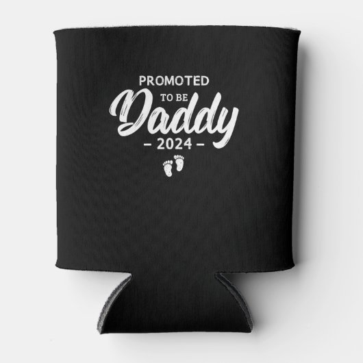 2024 zum Papa bestimmt Dosenkühler (Vorderseite)