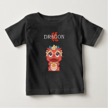 2024Jahr des Dragon Lunar Neujahr Baby T - Shirt