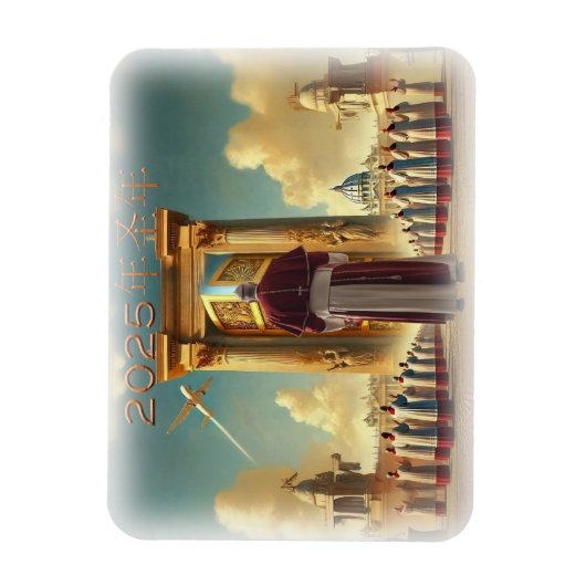 2025 年 年,梵 蒂,旅禧岡行紀念品 MAGNET (Vertikal)