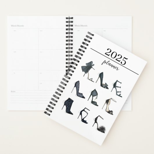 2025 12 Monate Mode Shoe Planner Planer (Anzeige)