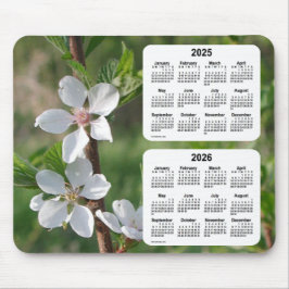 2025-2026 Dogwood 2 Year Calendar by Janz Mousepad