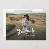 2025 Abschluss 2 Fotos Ankündigung (Vorne/Hinten)