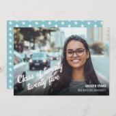 2025 Abschluss Ankündigung mit Fotografie (Vorne/Hinten)