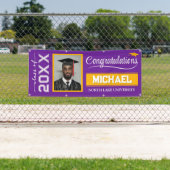 2025 Abschluss-Banner mit Name & Schule Banner (Insitu)