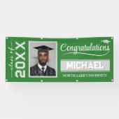 2025 Abschluss-Banner mit Name & Schule Banner (Horizontal)