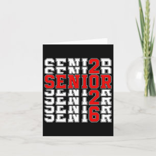 2025 Abschluss Cl von 2026 Senior 2026 Ck to Schoo Karte