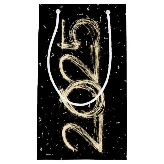 2025 Abschluss Confetti und Sparkler Kleine Geschenktüte (Vorderseite)