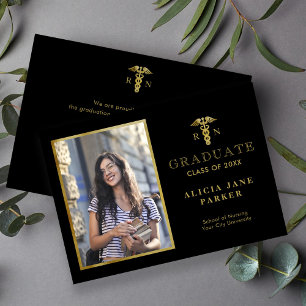 2025 Abschluss der Kindergärtnerei Gold elegantes  Ankündigung