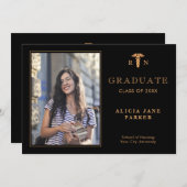 2025 Abschluss der Kindergärtnerei Modernes Foto Ankündigung (Vorne/Hinten)