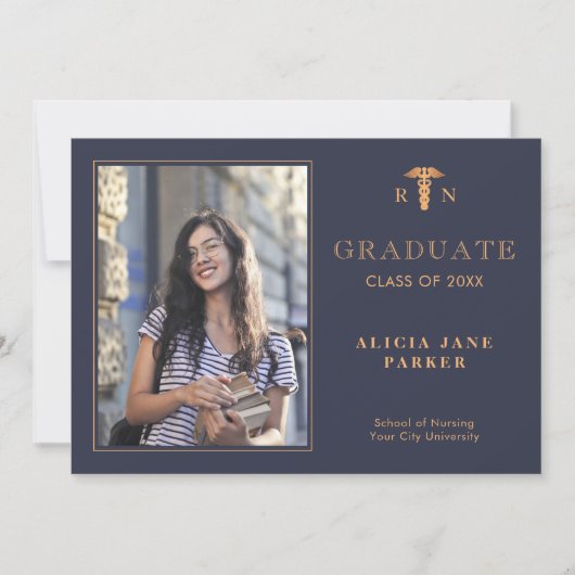 2025 Abschluss der Kindergärtnerei Modernes Foto Ankündigung (Vorderseite)