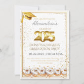 2025 Abschluss "Donuts and Degrees" Einladung (Vorderseite)