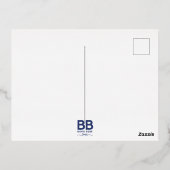 2025 Abschluss "Donuts and Degrees" Folie Einladungspostkarte (Rückseite)