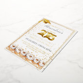 2025 Abschluss "Donuts and Degrees" Folieneinladung (Gedreht)