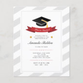 2025 Abschluss Elegant Grad Party Einladung (Vorderseite)