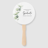 2025 Abschluss Foto Eukalyptus Graduate Fächer (Vorderseite)