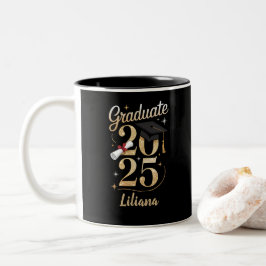 2025 Abschluss-Geschenk Zweifarbige Tasse
